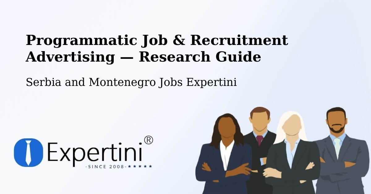 Programmatic Job & Recruitment Advertising — Research Guide – Edson
